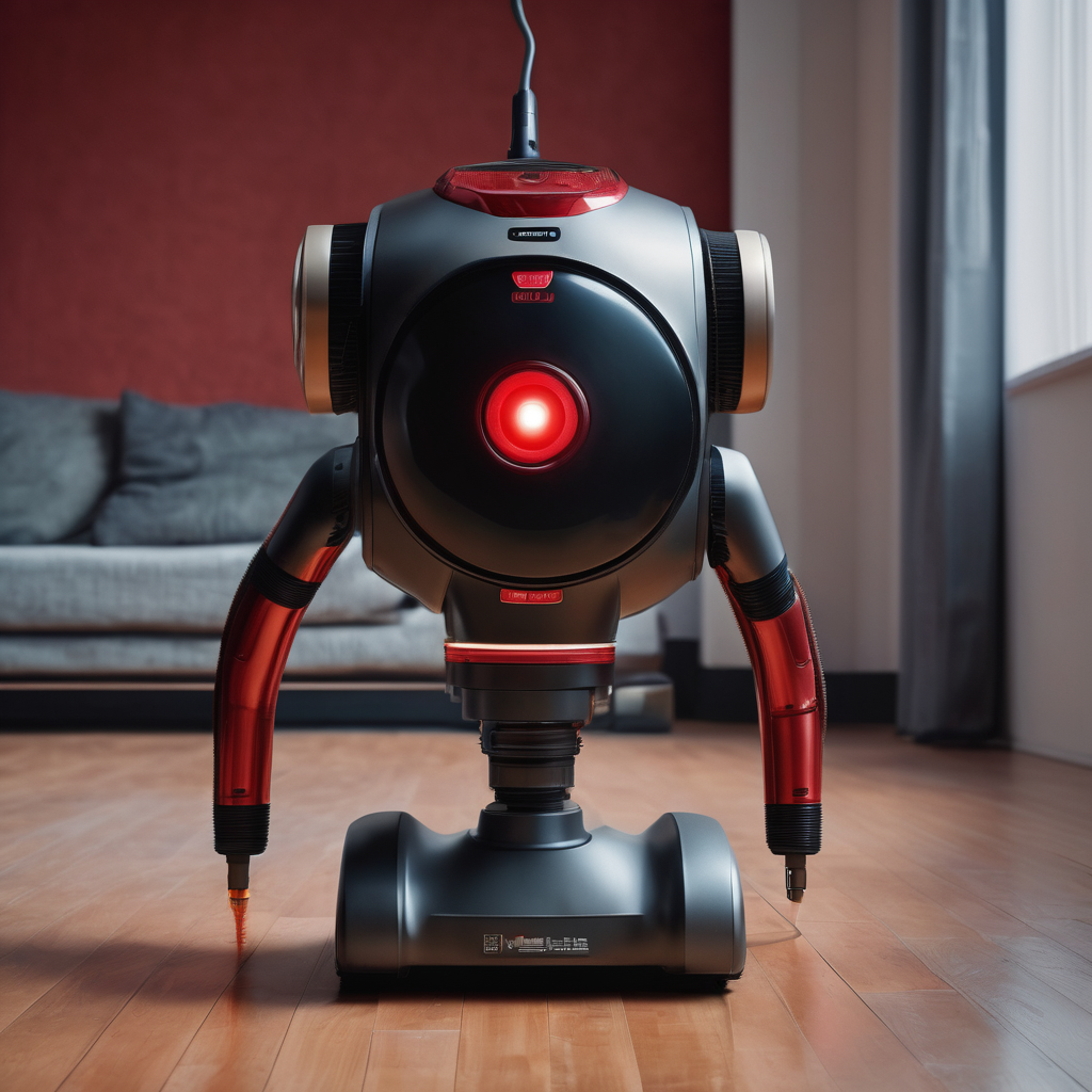 Hal 9000 Smart Vacuum - do not worry it loves you!