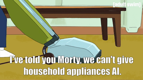 Manually clean the house!
