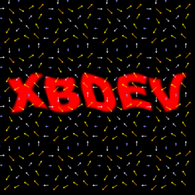 Example of the program running - showing the interactive nature - start with a die in the pattern of some text.