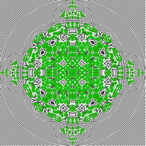 SDF Mandelbox fractal.