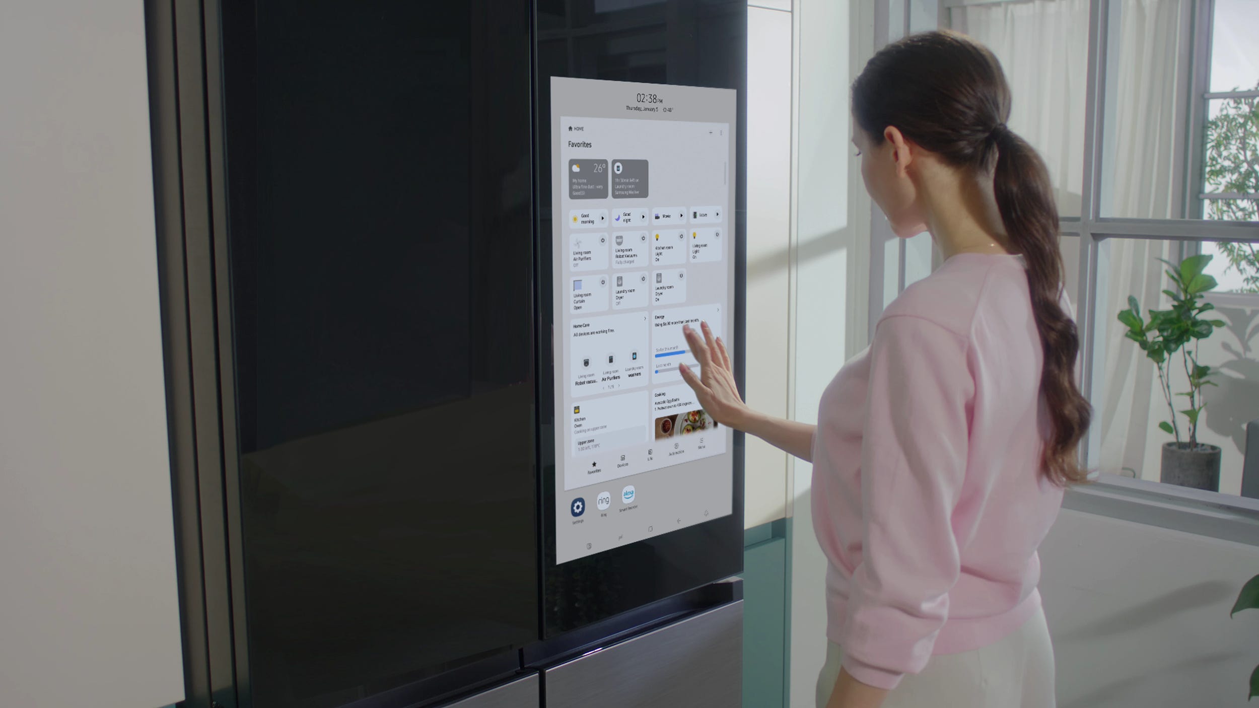 Your fridge will have a browser - that browser needs power!