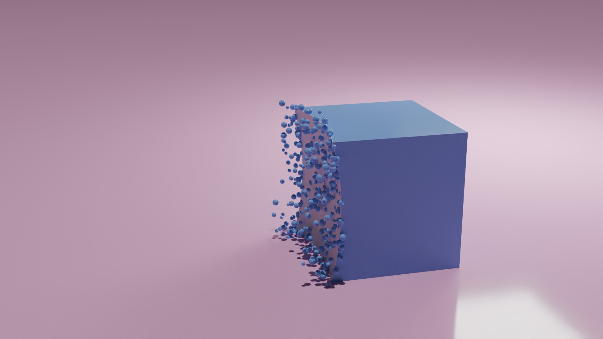 Dissolving Effect - Blender Particles