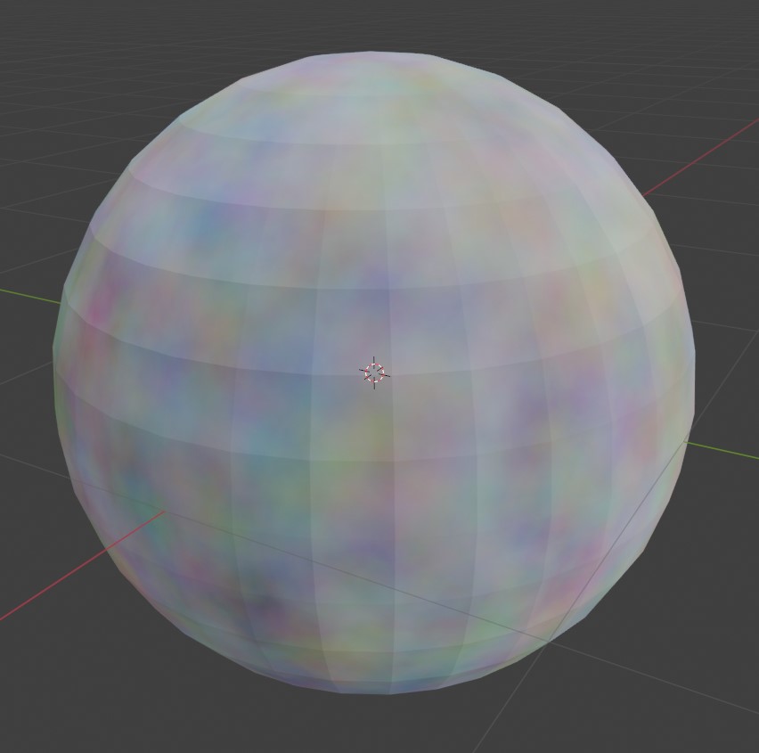 Noisy Sphere Material Pattern