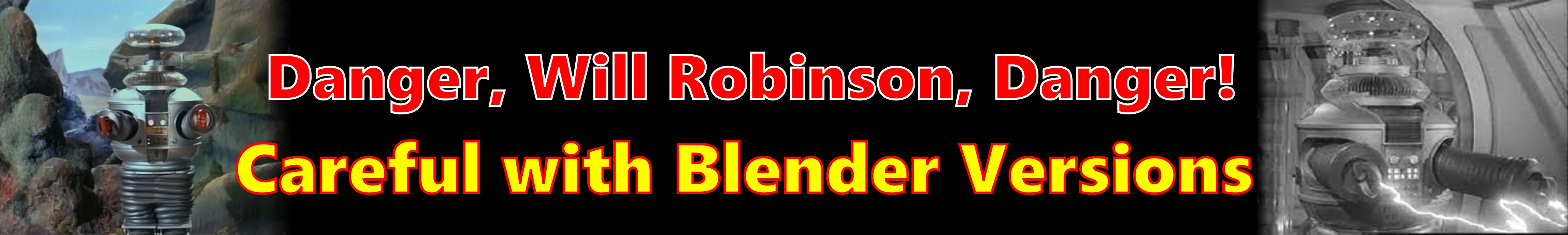 Blender scripts might not work with all versions of Blender - so be sure to document and note the Blender version - as it might...